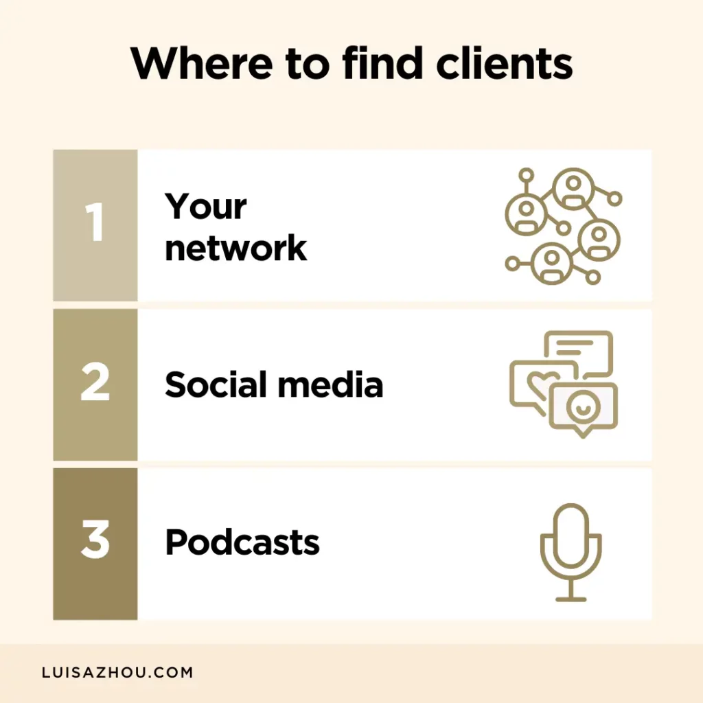 Where to find clients