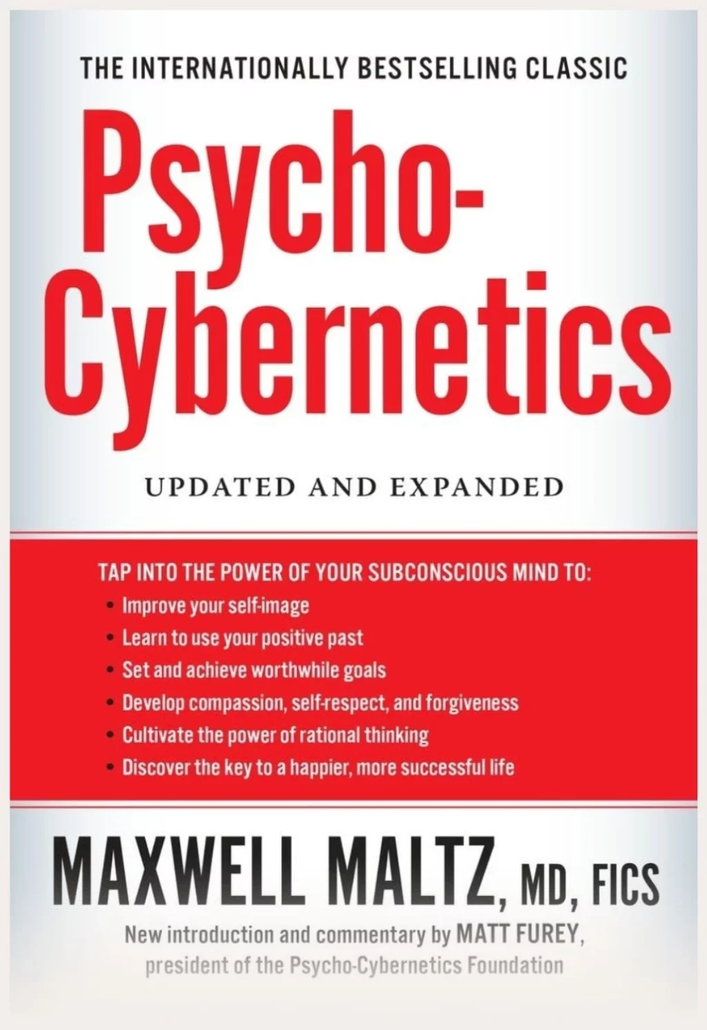 Screenshot of Psycho Cybernetics book cover