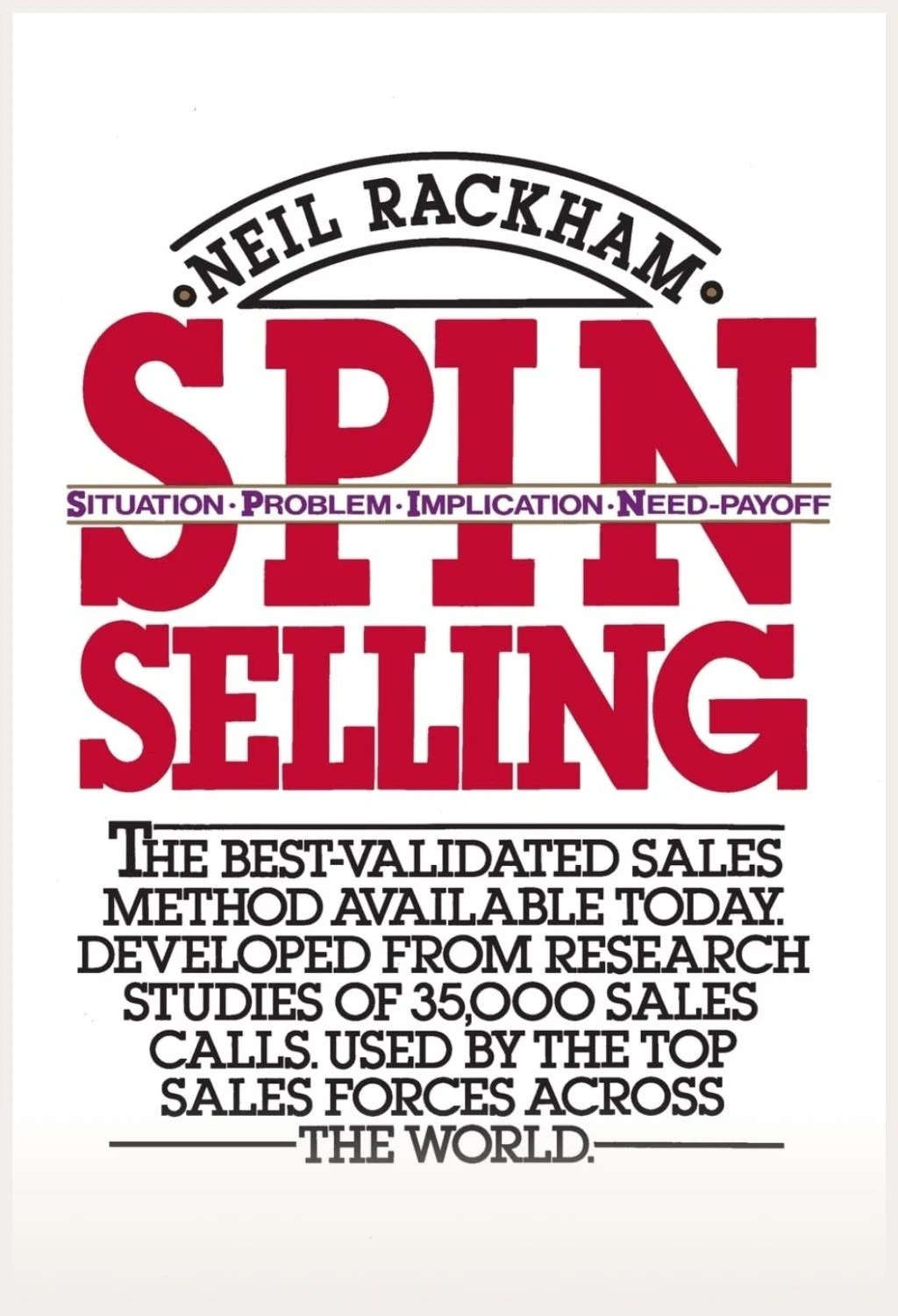 Screenshot of Spinselling book cover