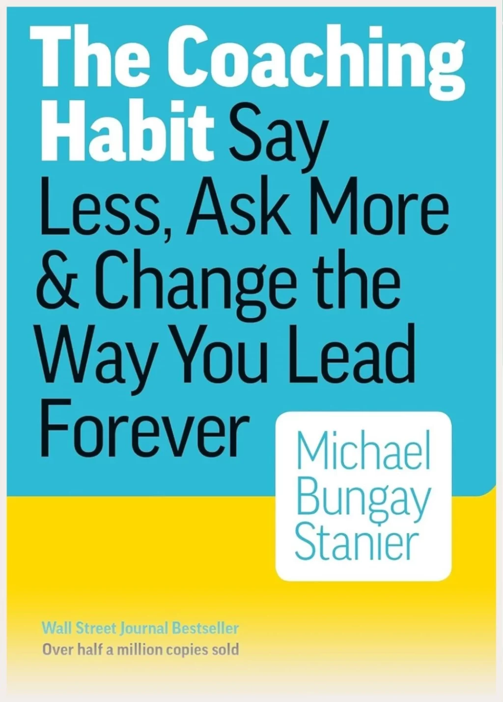 Screenshot of Coaching Habits book cover