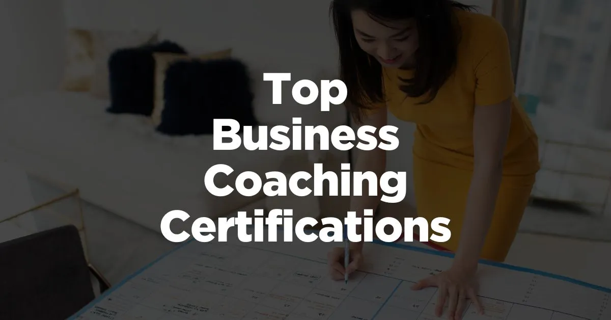 business coaching certification thumbnail