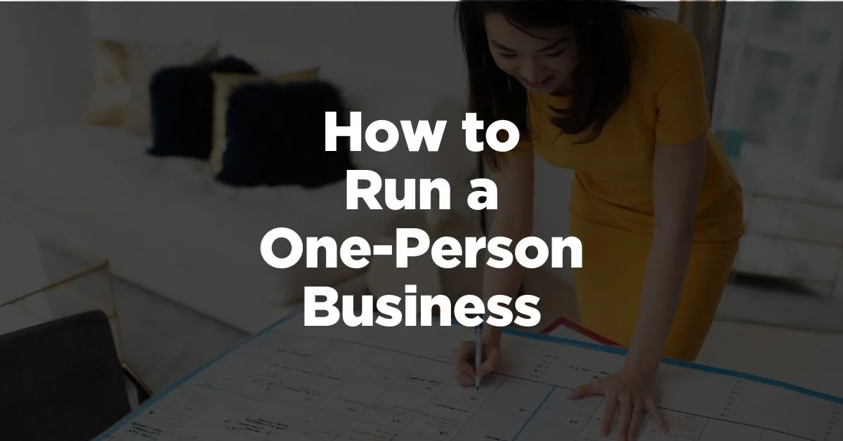 one person business thumbnail